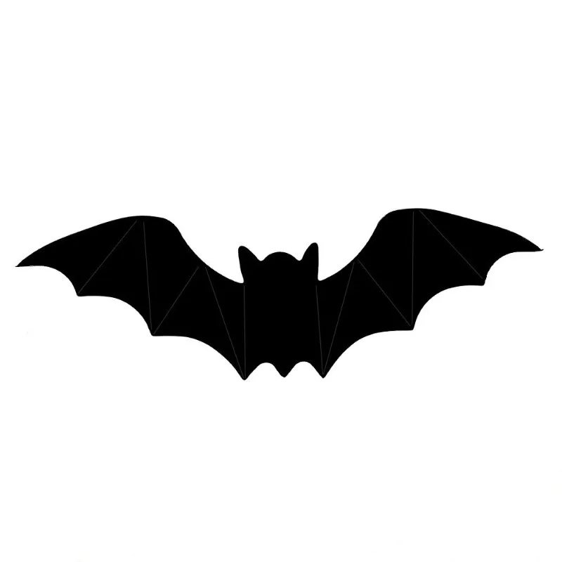 For Halloween 3D stereo spider bat LED flash party window atmosphere wall sticker decoration