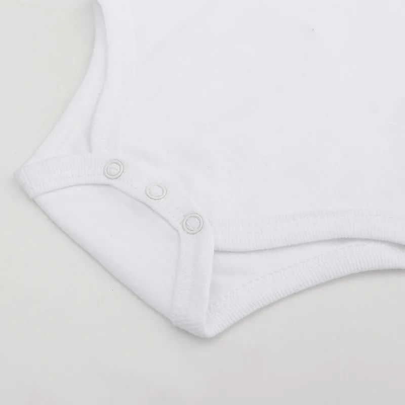 3/8PCS/LOT Long Sleeved Baby Bodysuits 100% Cotton Solid White Newborn Baby Boy Girl Rompers Infant Jumpsuit Ropa 0-12Month