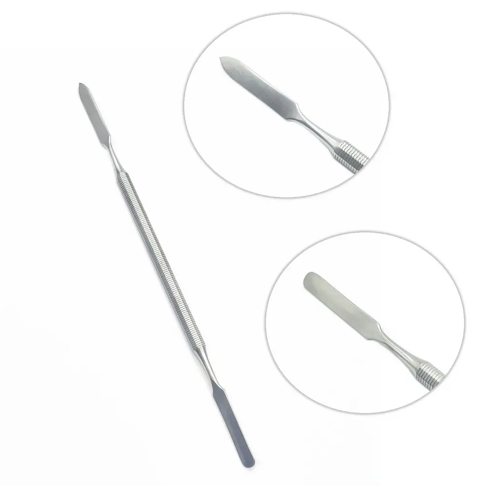 Narzędzie szpatułka do mieszania ze stali nierdzewnej szpatułka pręt dentystyczny do paznokci podkład do makijażu cienie do powiek pałeczka do mieszania narzędzia kolorowe