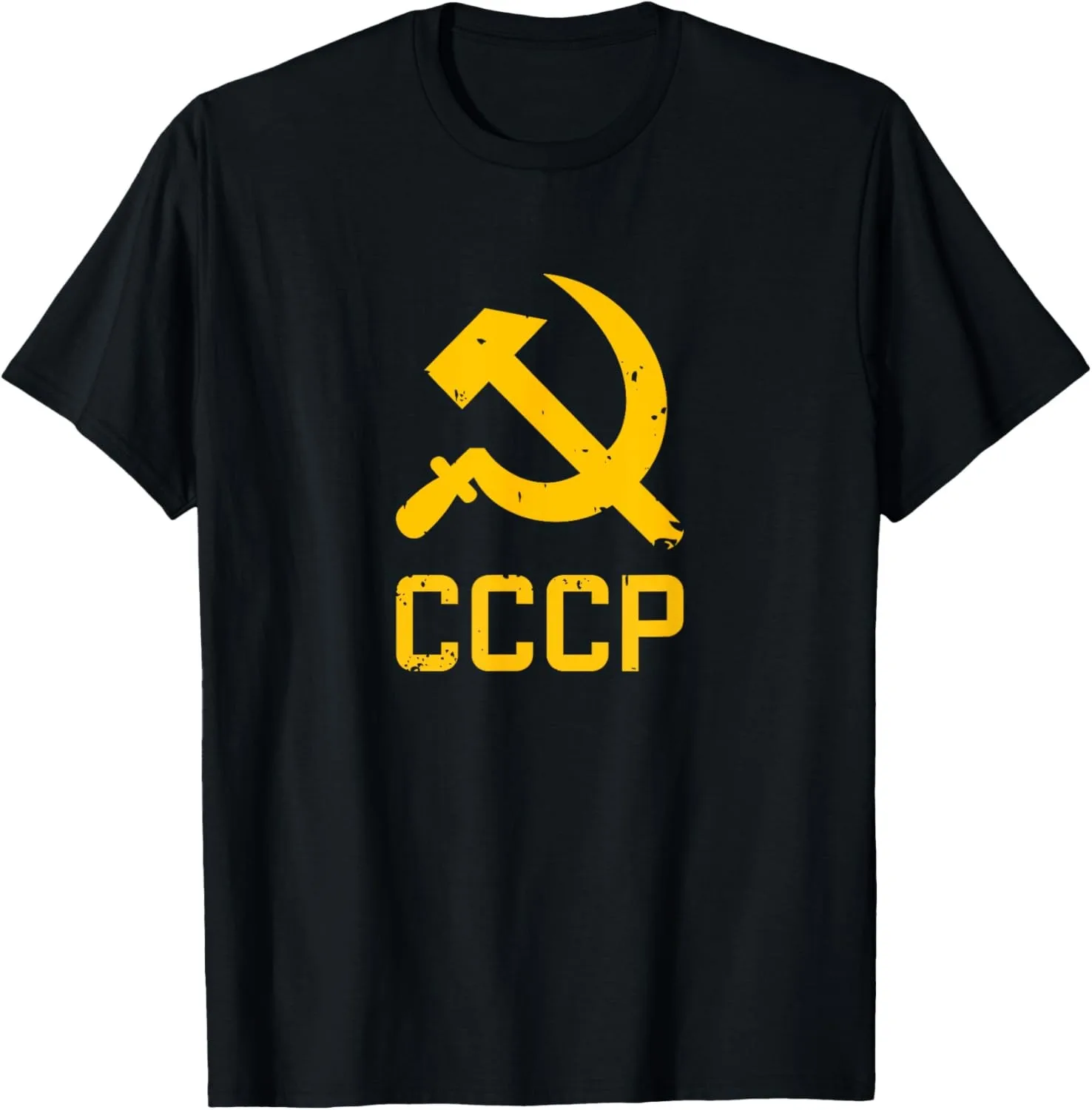 USSR CCCP Soviet Union Vintage Retro T-Shirt Custom Printed Graphic T Shirts Customizable Vintage T Shirt Ropa Hombre