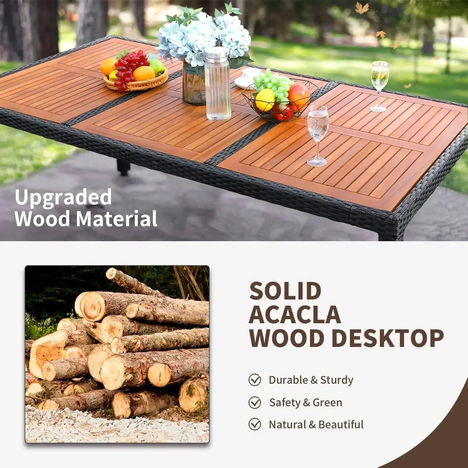 9-Piece Patio Dining Set 3