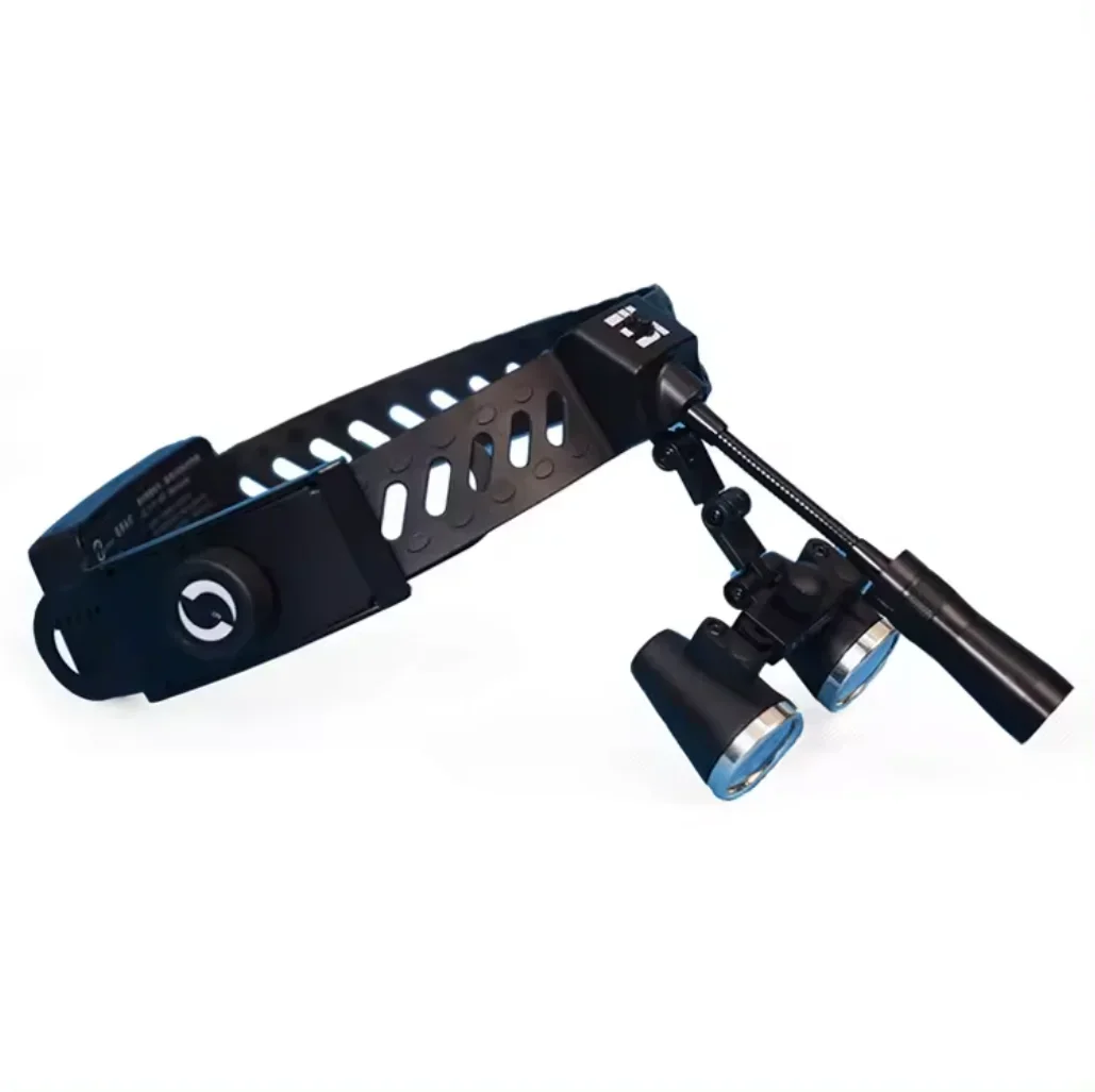 Micare Jd2700 Led 7 واط مصباح أمامي جراحي لاسلكي قابل لإعادة الشحن 45000 لوكس مصباح أمامي طبي مع Loupes #6