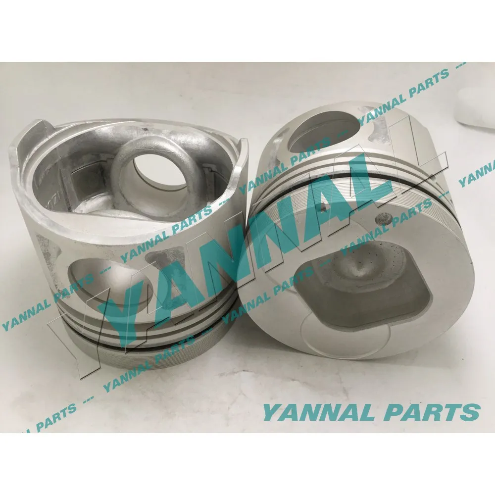 HOT SALE 4 SETS STD PISTON (PIN & CLIP) W RINGS FOR 4BD1 4BD1T 3.9L ISUZU NPR NQR 98MM