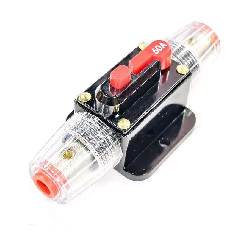 Automatischer Sicherungsautomat 12V 24V 20A 30A 40A 50A 60A 80A 100A für Auto, Motorrad, Stereoanlage, Solarenergie, mit Rücksetzfunktion und Inverter – Detail 4