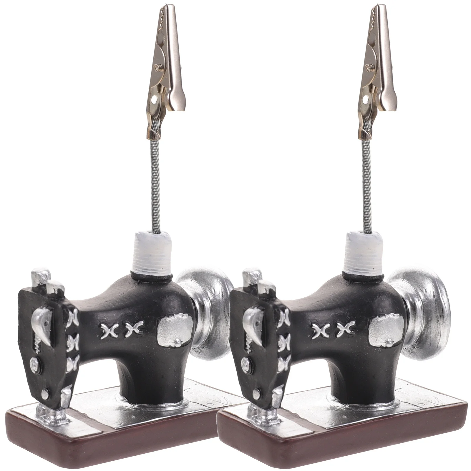 2 قطعة مقاطع رسالة خمر أصحاب الصور الزخرفية الرجعية بطاقة مكان حاملي بطاقات مذكرة المشابك سطح المكتب ملاحظة المشابك