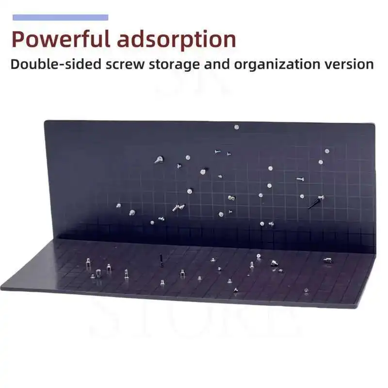 1pc Magnetic Screwpad Screw Postion Memory Plate Mat Small Screws Assorted Fixing Chart Board Magnetic Tool Pad