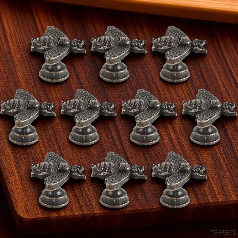 10 قطع من مقابض الأبواب ذات الطراز العتيق لدرج النحل ومقابض خزانة المطبخ الذهبية #1