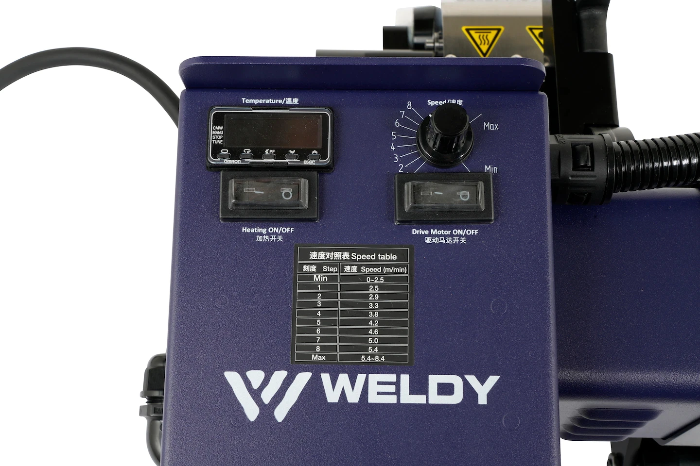 230V Weldy Hot Wedge Welder Machine WGW 300 For HDPE , LDPE, TPO, FPO, PVC Thermoplastic Geomembranes Waterproofing Welding