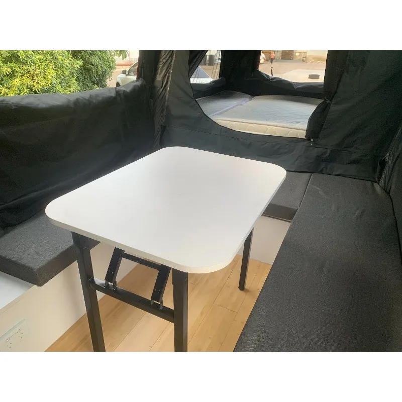 ระบบครัวแบบเลื่อนได้ตกแต่งสวยงาม อลูมิเนียมสำหรับคาราวาน รถบ้านออฟโรด เต็นท์ลมสำหรับเดินทาง