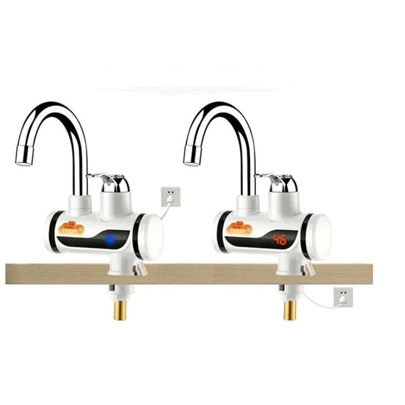 Instant Water Heater Electric Kitchen Hot Water Faucet Heater Tap Cold Heating Faucet Tankless Water Heater EU Plug