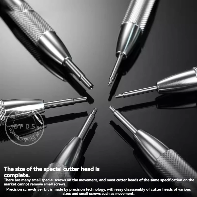 Watch Movement Shock Absorber Disassembly Remover Tool  Watch repair tool ，triangular spring special screwdriver Multiple sizes