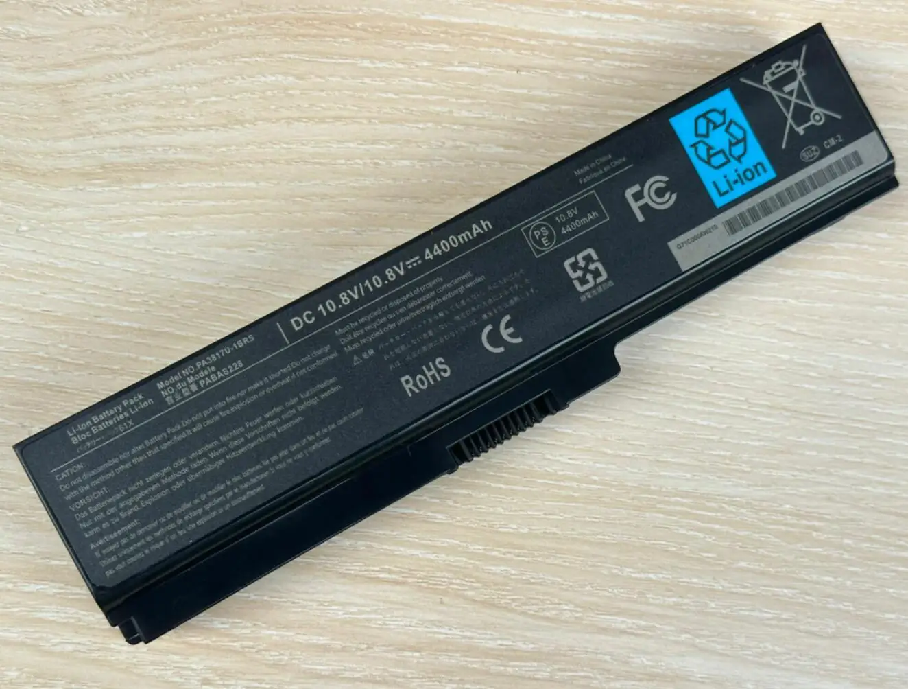 PA3817U-1BRS Battery for Toshiba Satellite L700 L750 L770 C650 C655