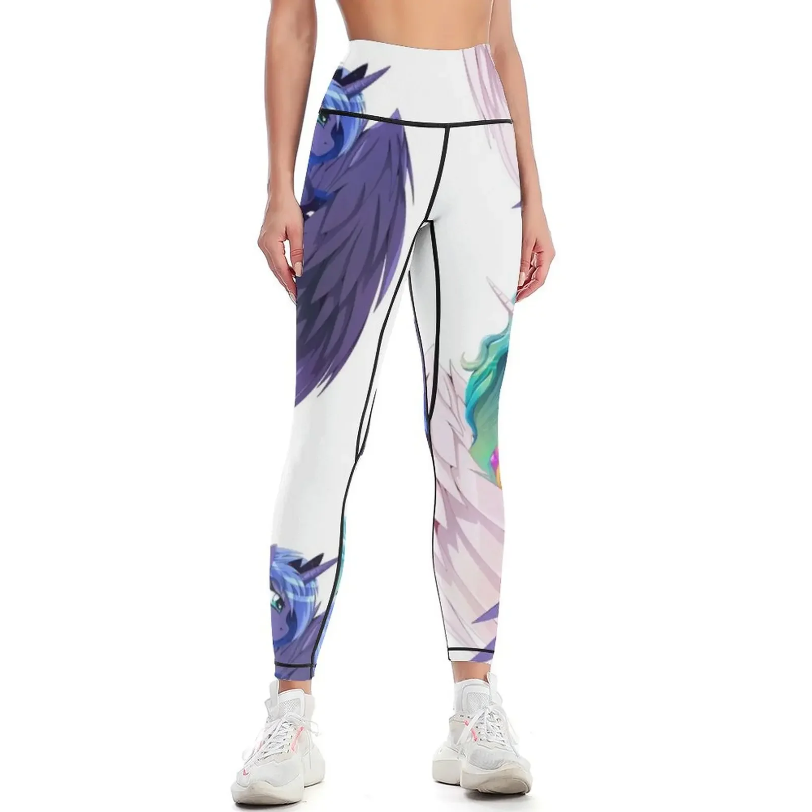 

Sisters of Canterlot Leggings for fitness workout shorts active wear Sports female Womens Leggings