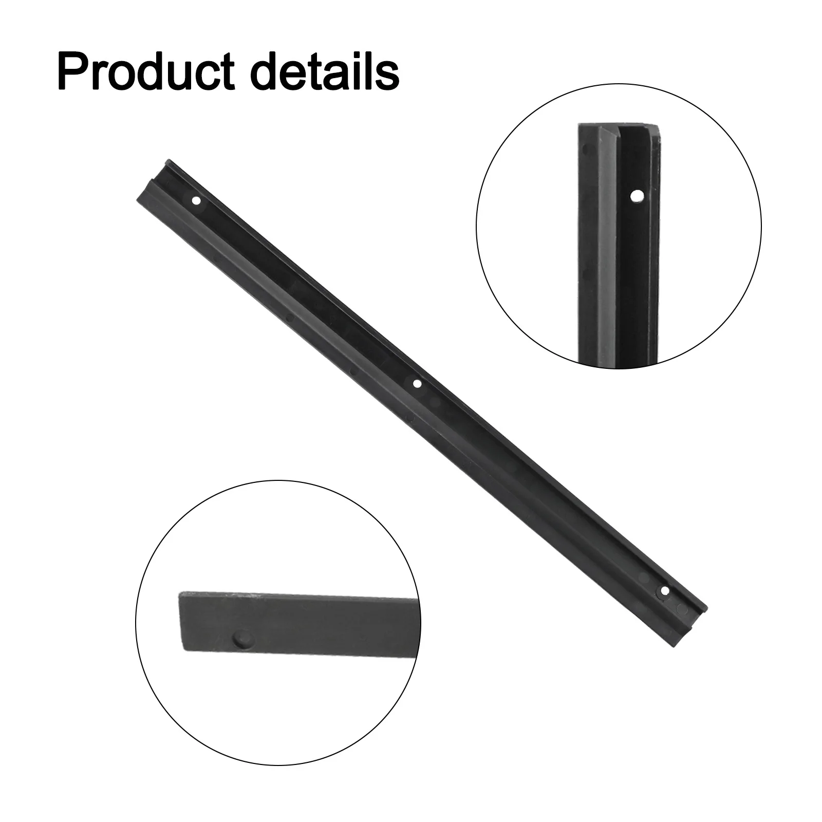 For ILIFE-W90 Robotic Vacuum Cleaner  Vacuum Cleaner Rubber Squeegee Replacement Part - Enhances Cleaning Performance