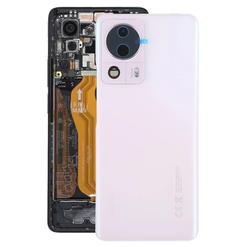 

Battery Back Cover for Xiaomi 12 Lite NE Phone Rear Housing Case Replacement