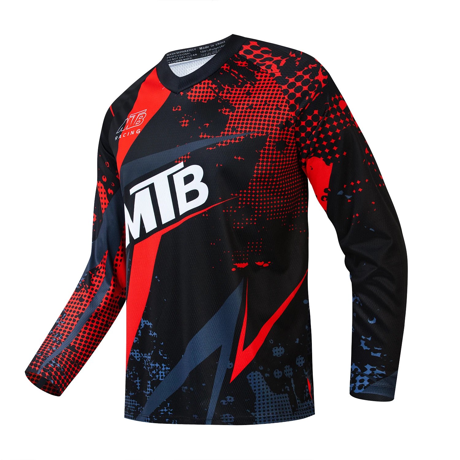 Mtb Jersey Downhill Jersey Racing T-Shirt Bicycle Cycling Motocross Shirt Mountain Bike Polera Mtb Long Sleeve Sports Shirt
