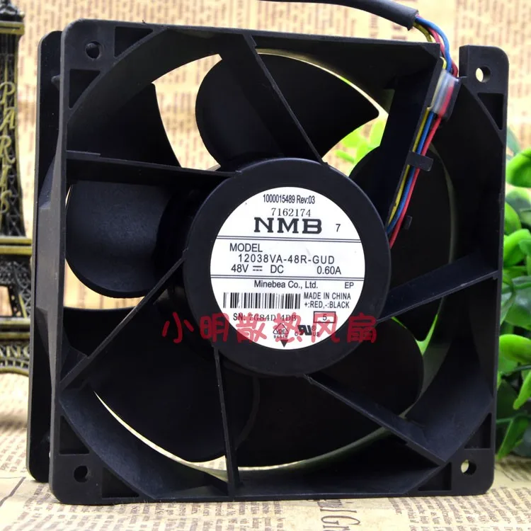 12038VA-48R-GUD 48V 0.60A 12038 12CM INVERTER COOLING FAN