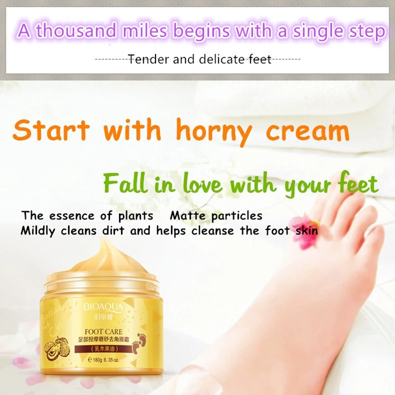BIOréveiller A-Poupée de karité hydratante pour les pieds, crème de pédicure pour les pieds, soin de la peau, élimine les fréquences