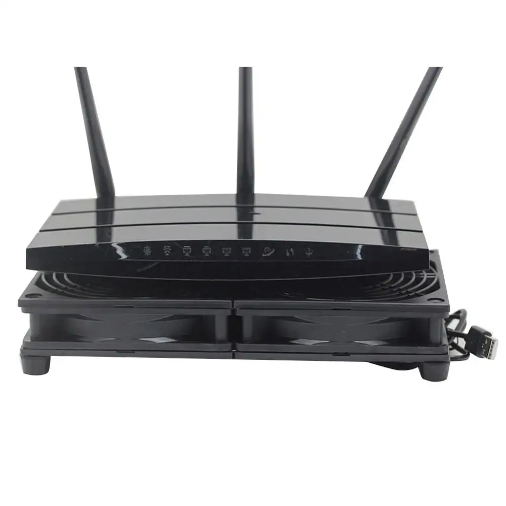 12cm 5V USB Power Supply TV Set-Top Box Router Radiator Cooler Air Cooling Fan Router Fan DIY PC Cooler Wireless Cooling Silent