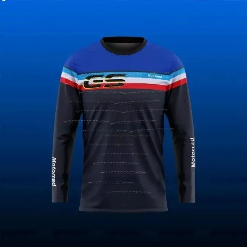 

BMW R1250GSR1200GS F850GS Motorcycle Printed Long T-shirt, Quick Drying Motorcycle Racing Series Sportswear