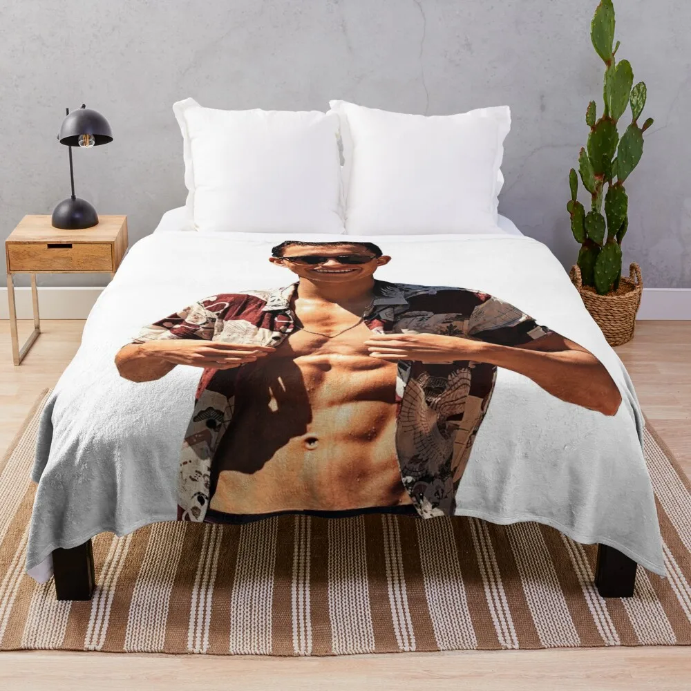 Tom Holland Shirtless design Throw Blanket Kid'S Luxury Luxury Brand Softest funny gift Blankets