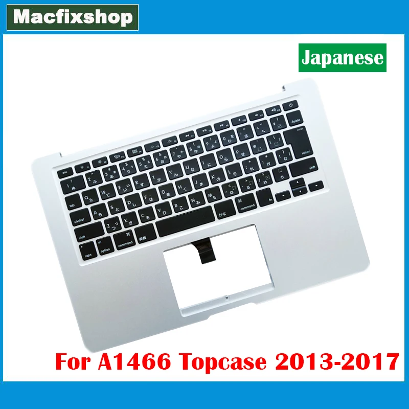 

Genuine A1466 Japanese Keyboard For Macbook Air 13" A1369 A1466 Topcase Top Case Palm Rest JP Keyboard 2013 2014 2015 2016 2017