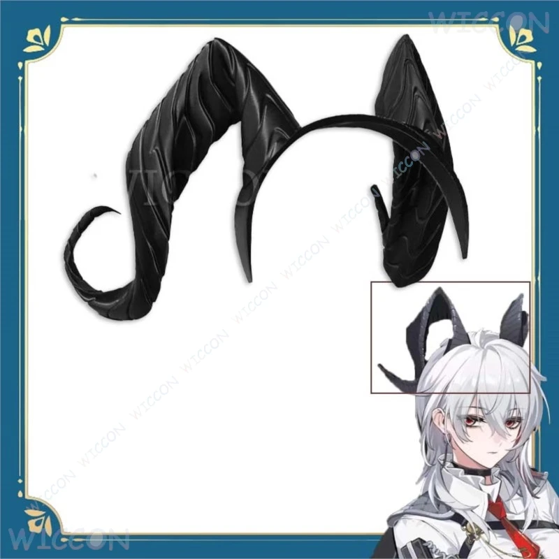 อะนิเมะ ‌ ‌ ‌ ‌ ‌ ‌ ‌ ‌ ‌ ‌ ‌ ‌ ‌ ‌ ‌ ‌ ‌ ‌ ‌ Wuthering Waves Zanye คอสเพลย์ Horns 3D พิมพ์ Prop Kuro เกม Genshin สไตล์ตัวอักษรอุปกรณ์เสริม ‌ ‌