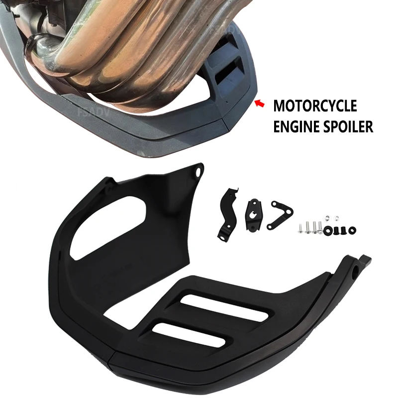 

Engine Lower Spoiler Body Fairing Protector Guard Chassis Shield Street For Honda CB650R CB 650R 2019-2024