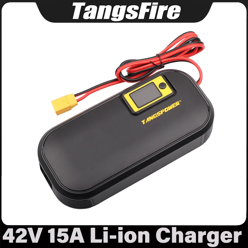 42V 15A Smart Lithium Battery Charger 10S For 36V Electric Bicycle Polymer Li-ion Battery Charger XT90 High Quality Connector