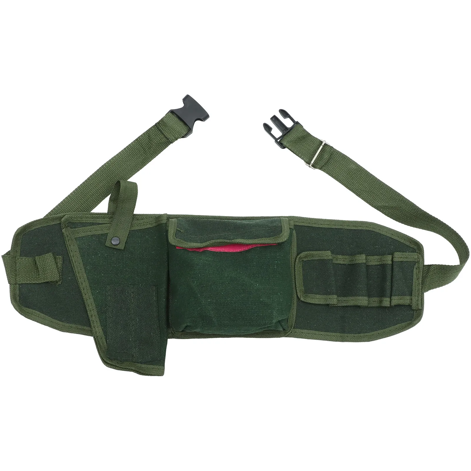 

Многофункциональная поясная сумка для инструментов из холщовой ткани, износостойкая, регулируемая, для электриков, плотников и работников по обслуживанию, с отделениями для инструментов.