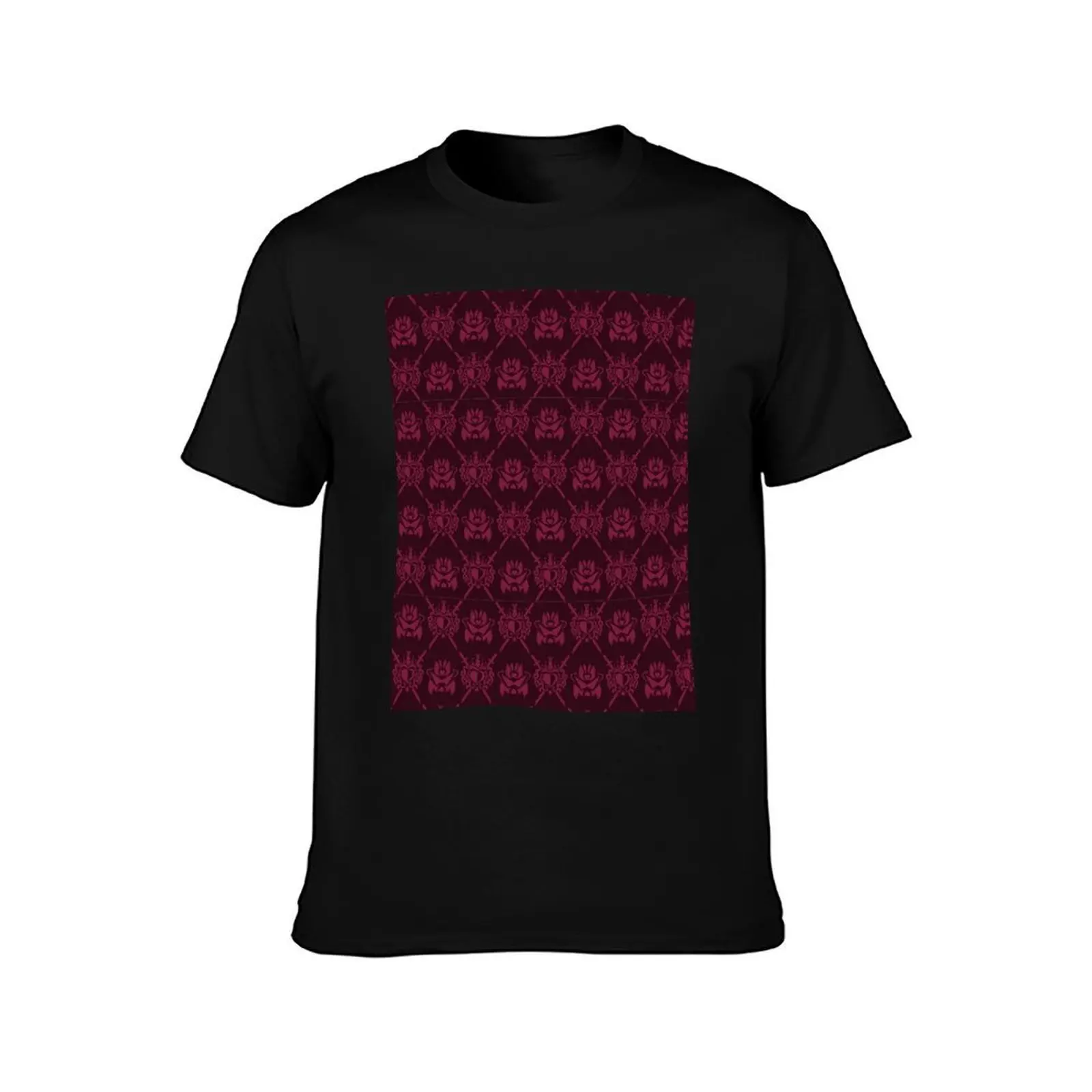 homestuck-Ultimate Dirk's Royal Argyle-(light burgundy) Graphic T-Shirt Summer Casual Cotton Tee Oversized Streetwear Tops