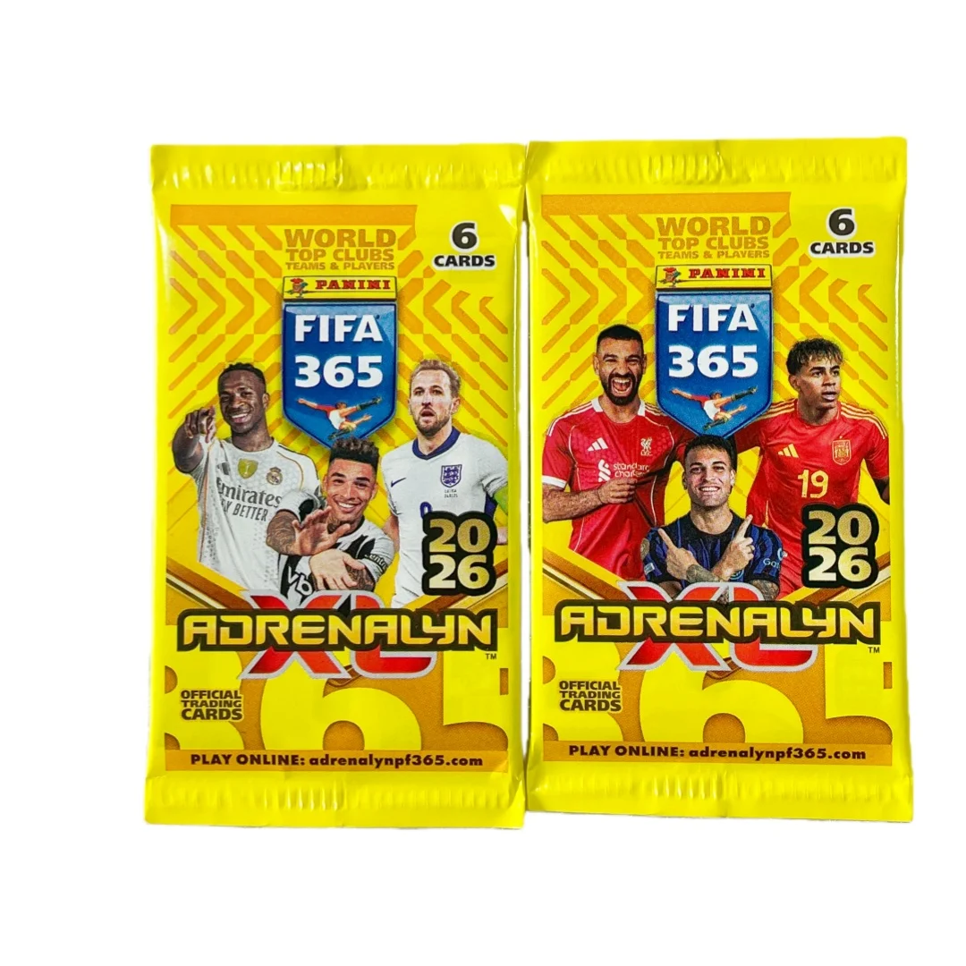 2026 Exclusieve Collectie Voetbalkaarten Limited Edition FIFA 365 Trading Card met Sterrenspelers Panini Adrenalyn XL Voetbal Cadeau