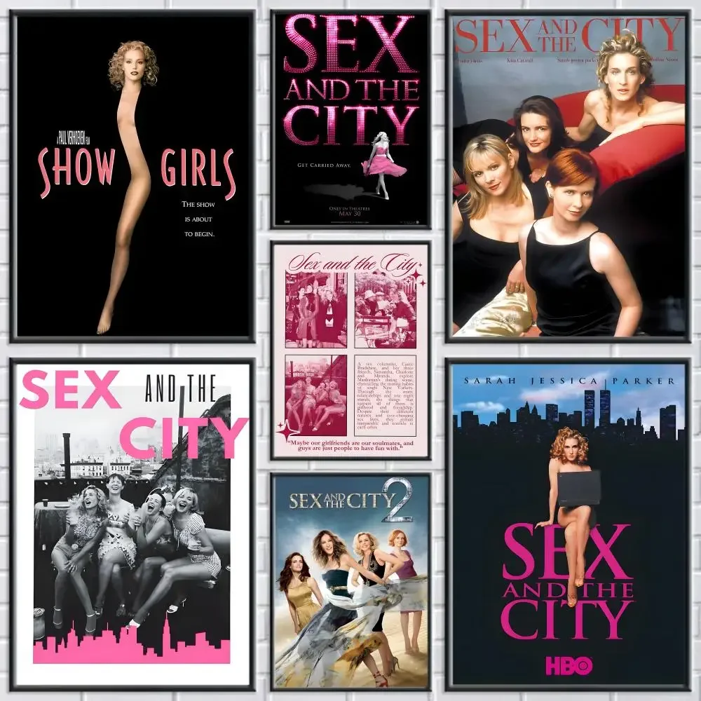 S-Sex and the City TV Movie Poster HD  Waterproof Ideal for 