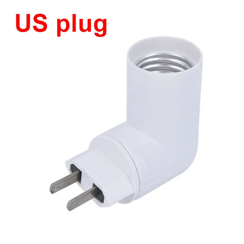 Adjustable E27 Lamp Bulb Bases Socket Adapter Plug Holder 360 Degrees Adaptor Converter 100-230V Lighting Light for Home Room