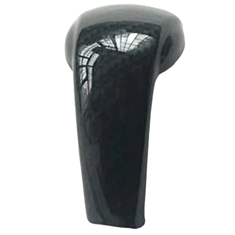 Sport Style Carbon Fiber Print Gear Shift Knob Cover Trim for 2 3 6 -3 -5