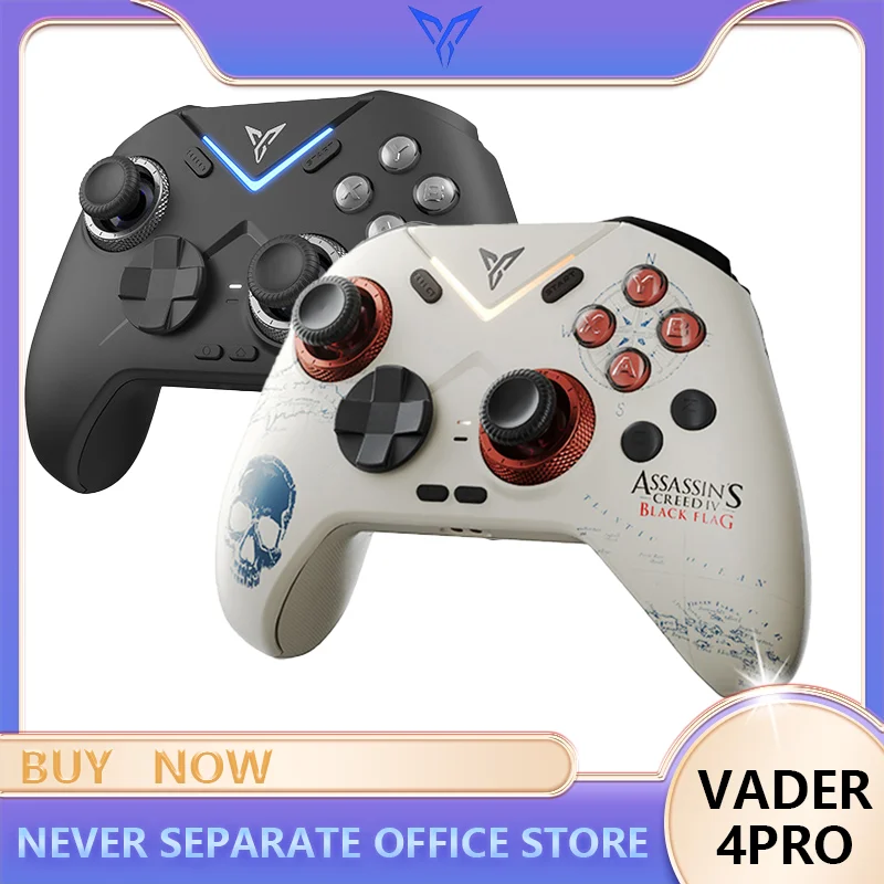 

Flydigi Vader 4pro Gaming Controller Wireless Elite Force Feedback Trigger V Box Gamepad PC Gamer forPC Palworld/Switch/Mobile