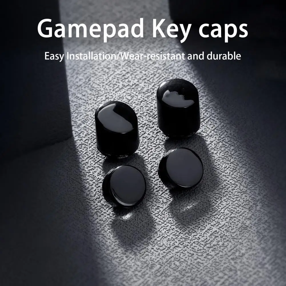 4Pcs/Set Small Easy Installation Game Controller Buttons Clear Letters ABXY Video Gaming Gamepad Buttons Replaceable