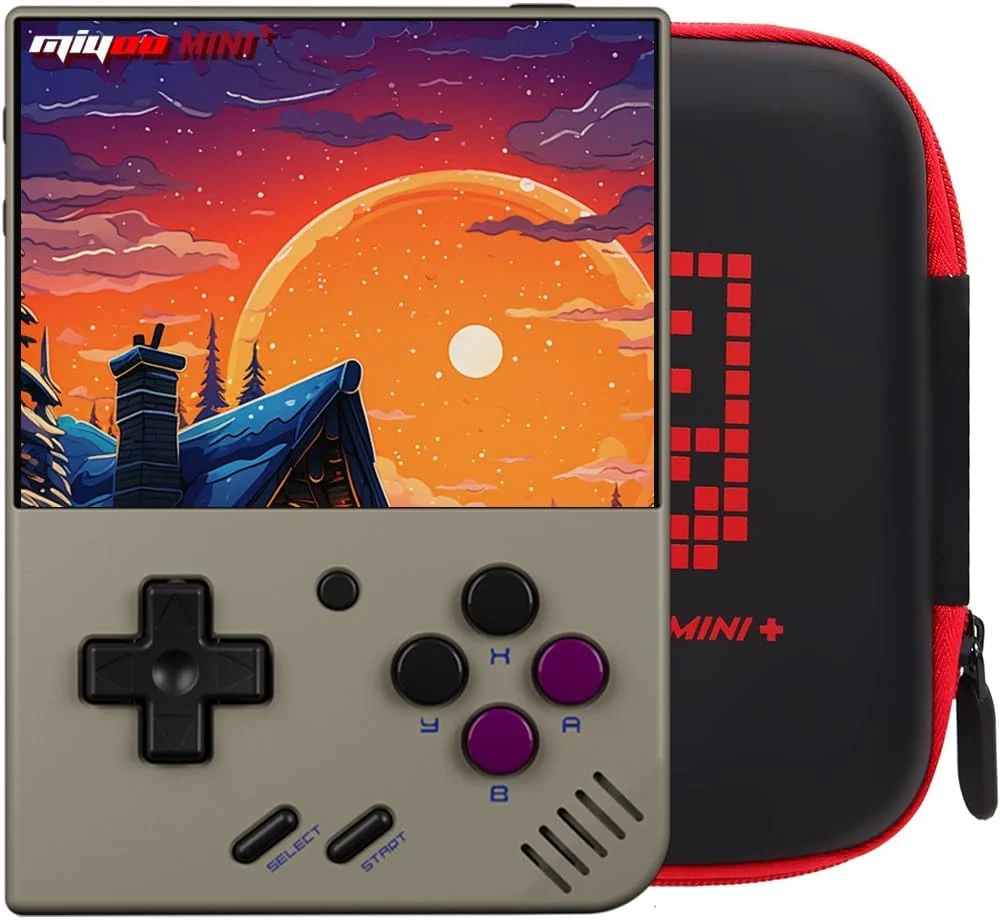 

MIYOO Mini Plus Portable Retro Handheld Game Console 3.5 Inch Screen Pocket Video Game Player With Multiple Classic Games Device