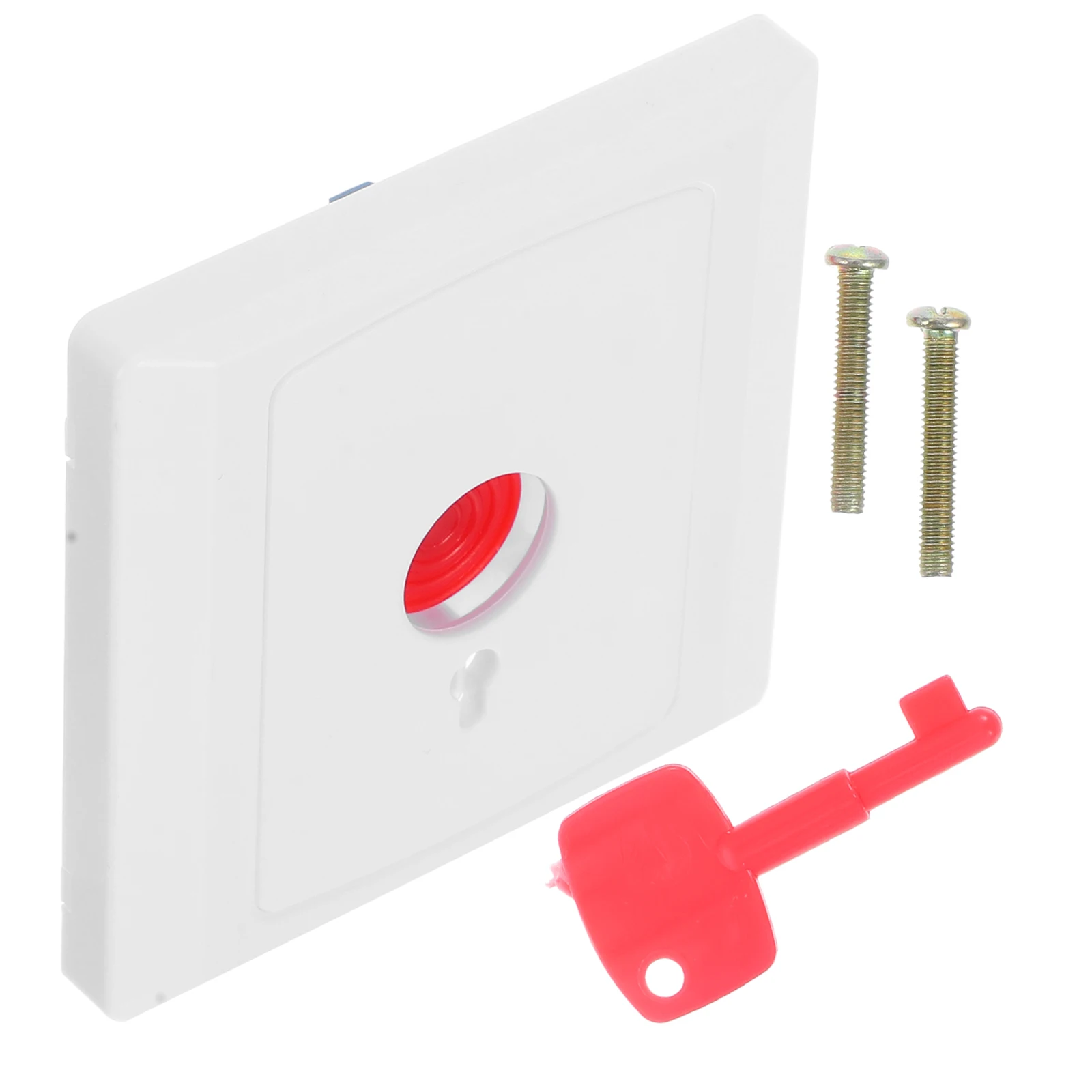 

1Set Emergency Button with Manual Alarm Function Reusable Reset Key for Home Outdoor Call Button for Seniors Patients Safety