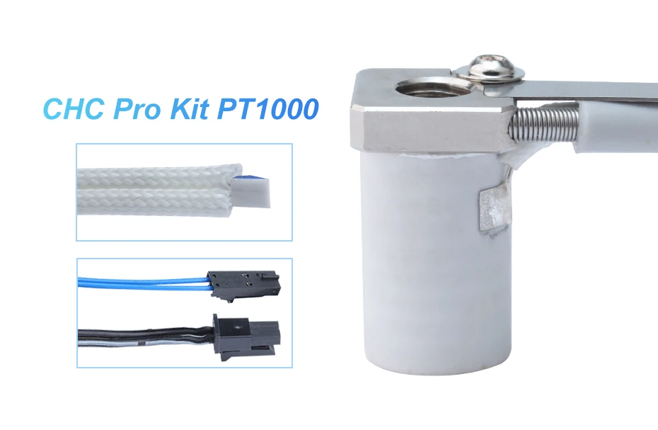 BLV 115W Hochleistungs-CHC Pro Kit PT1000 104NT-4 100K 3950 Keramik-Heizkern Schnellheizung für Ender 3 Volcano Hotend CR10 MK3S – Detail 2
