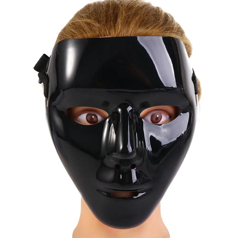 Street Dance White Ghost Adult Mask Adult  Full Face Mask Halloween Props Costumes Accessories Horror Mask