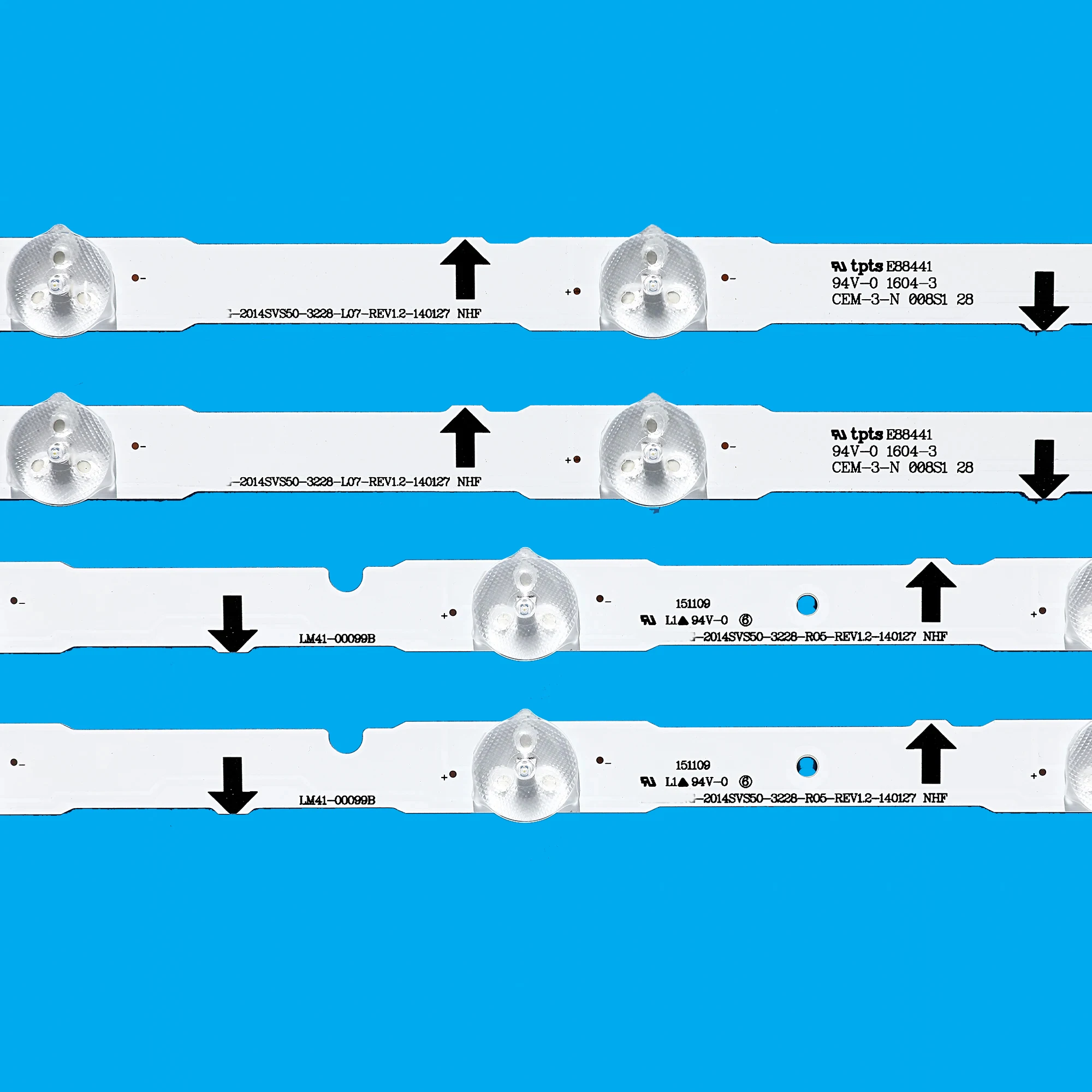 

Светодиодная лента подсветки для UE50J6289 UA50H5141AR UA50H5150AK UA50H5500AR UA50H5552 UA50H5562AK UA50H5570 UA50H6200AK UA50H6300AK