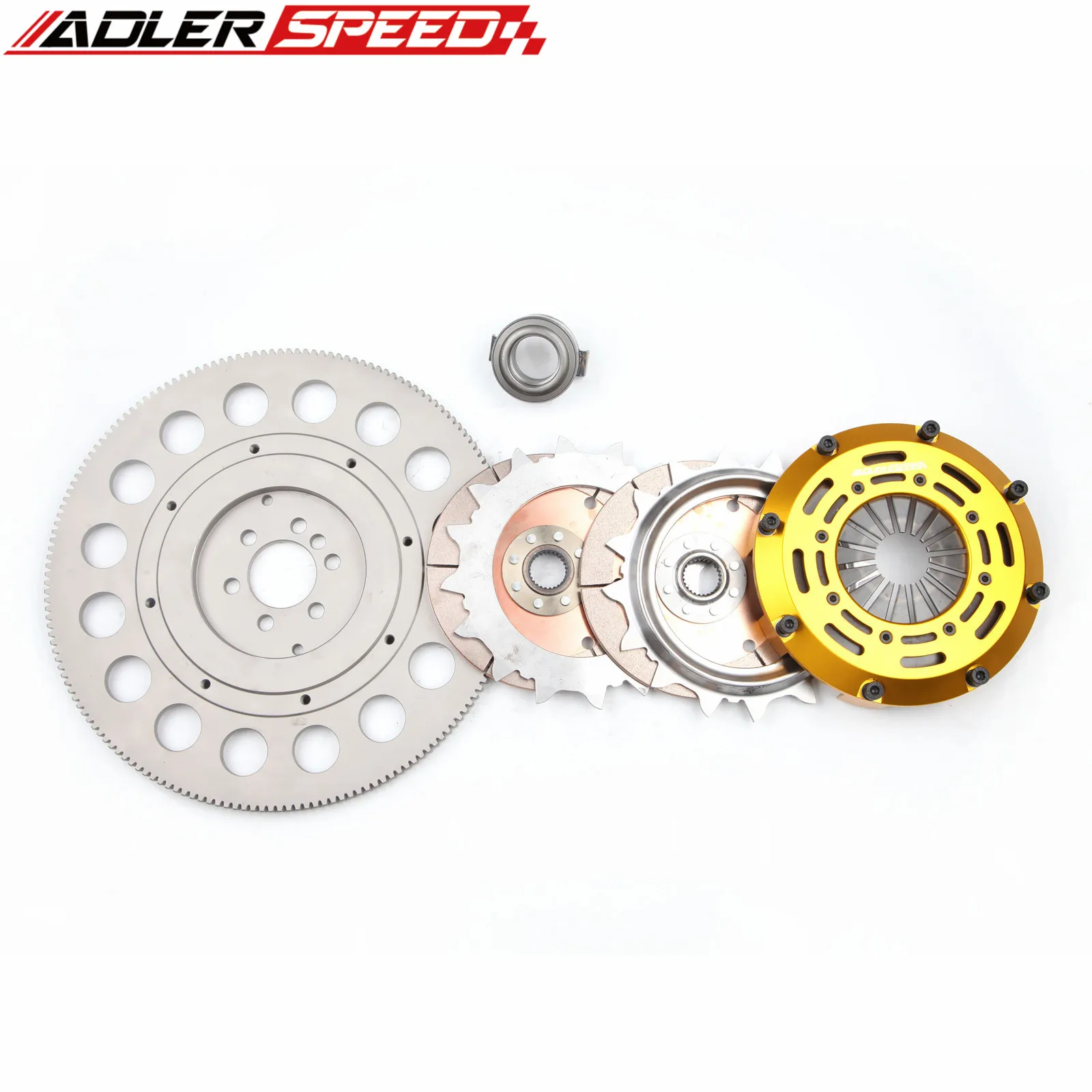 ADLERSPEED RACING CLUTCH TWIN DISC KIT For 98-02 Chevrolet CAMARO /Pontiac FIREBIRD 5.7L LS1 MEDIUM