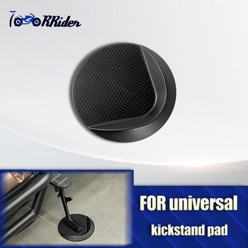 

Universal Motorcycle Side Kickstand Pad Anti-Slip Plate Base for Yamaha BMW Kawasaki Honda Ducati Harley KTM