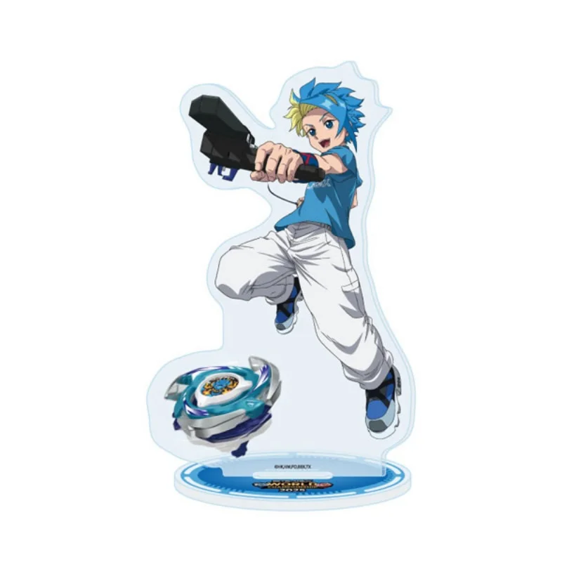 BEYBLADE X ANIME Team Persona Robin Kazami Jaxon Cross Acrylic Figure Stand Ornament Collecting Accessories Keychain