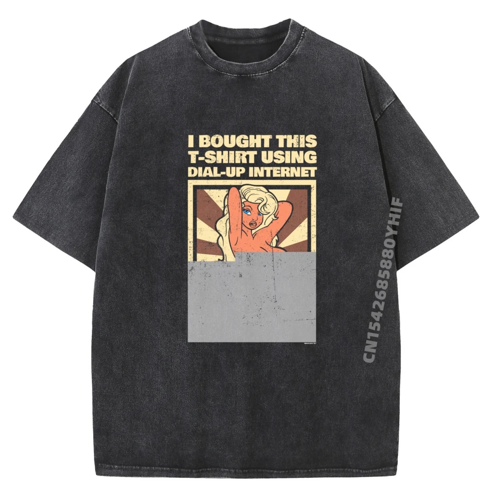 

Я куплю это с циферблатом Интернет 90-х годов Компьютерный ботаник Оптовая продажа футболок 100 шт. Мужские трендовые потертые футболки