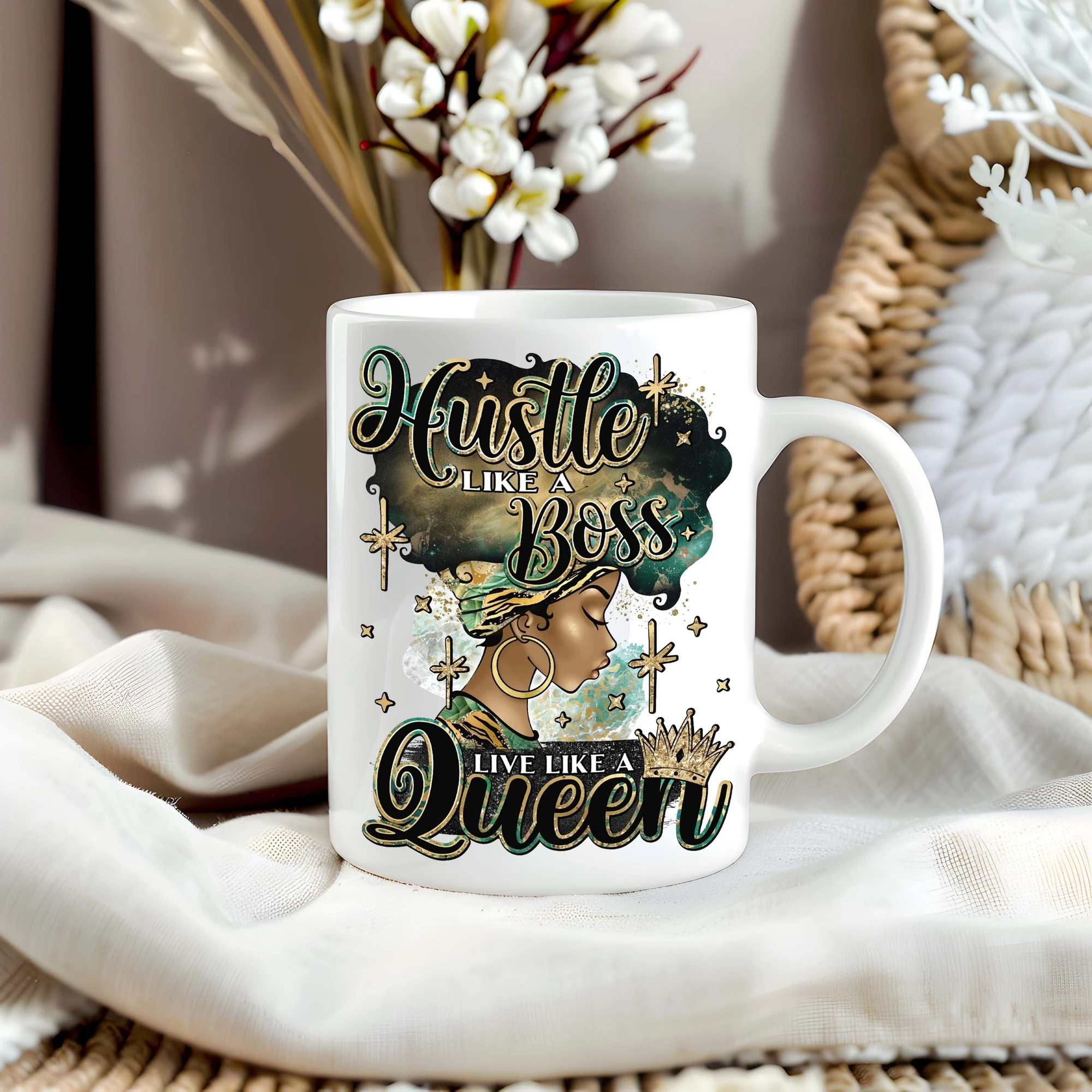 6 Sheets Black Quee… - image