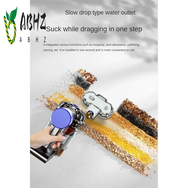 

ABHZ-электрическая насадка для швабры для пылесоса Dyson V15 V11 V10 V8 V7 со съемным резервуаром для воды