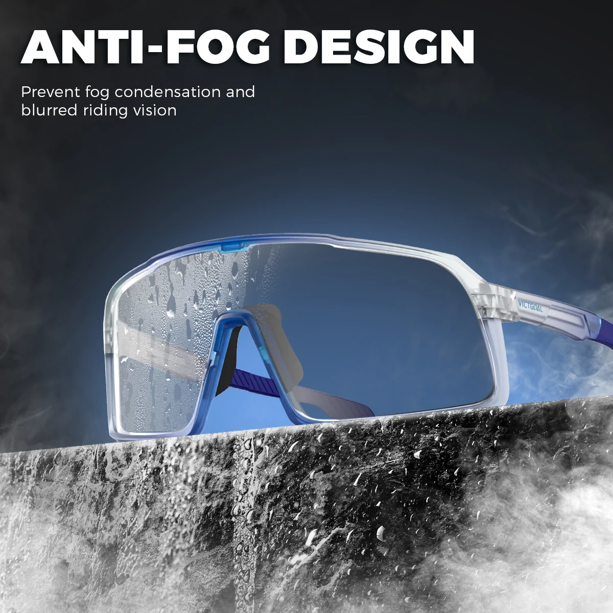 VICTGOAL Photochromic Cycling Sunglasses MTB Glasses Road Bike Cycling UV400 Goggles Men Women Outdoor Bicycle Sports Eyewear