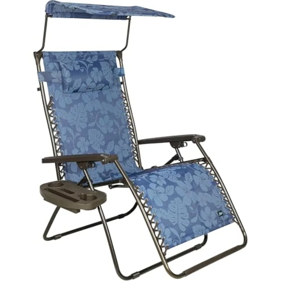 Outdoor patio chair with aluminum frame, white color, weather and rust resistant, 33-in. wide XXL capacity for 360 lb., include